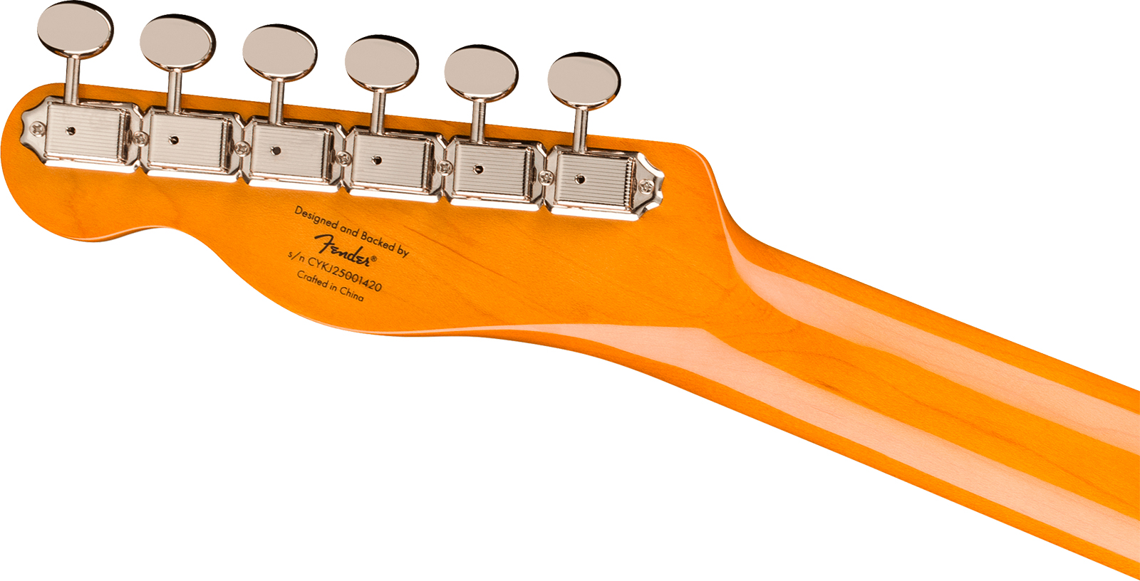 Squier Tele Custom Sh Bigsby Classic Vibe Ltd Sh Trem Mn - Black - E-Gitarre in Teleform - Variation 2