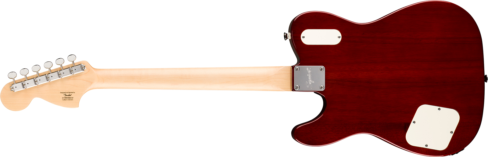 Squier Tele Deluxe Troublemaker Bigsby Paranormal 2h Trem Lau - Honey Sunburst - E-Gitarre in Teleform - Variation 1