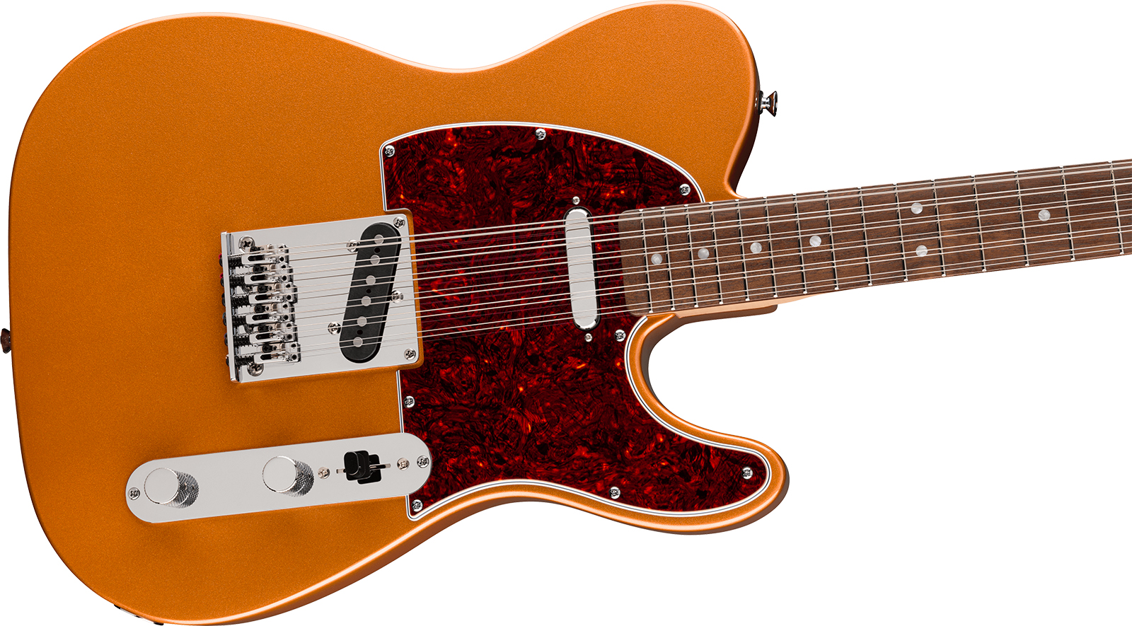Squier Troy Van Leeuwen Tele Xii Paranormal Ind Signature 12c 2s Ht Lau - Copper Age - Signature-E-Gitarre - Variation 2
