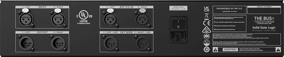 Ssl Bus+ - Kompressor/Limiter Gate - Variation 3