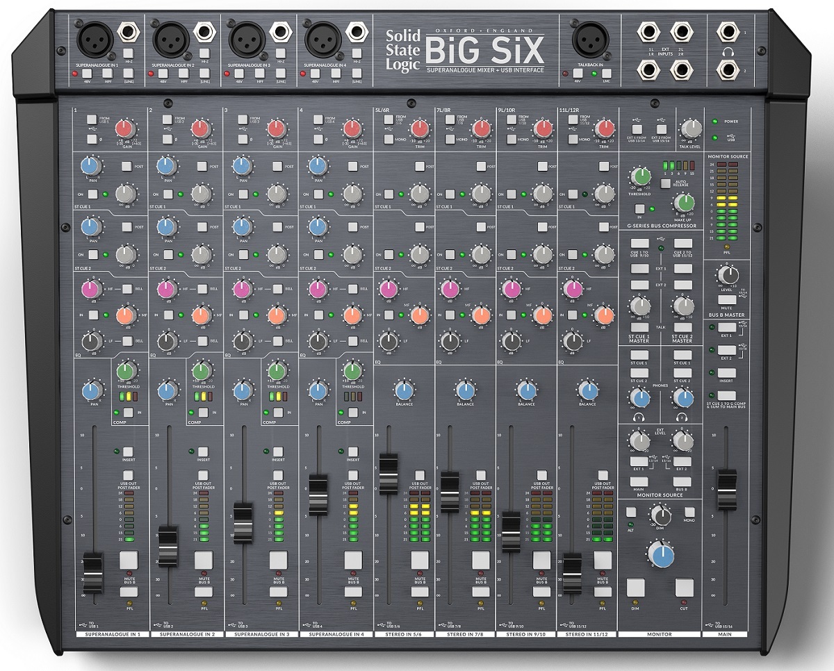 Ssl Big Six - Analoges Mischpult - Main picture