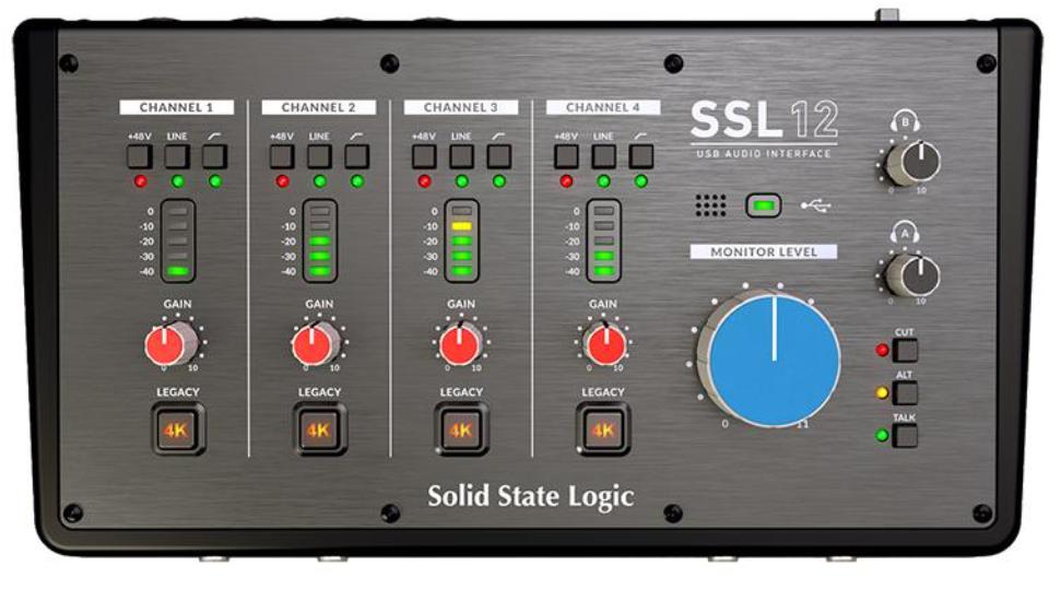 Usb audio interface Ssl 12