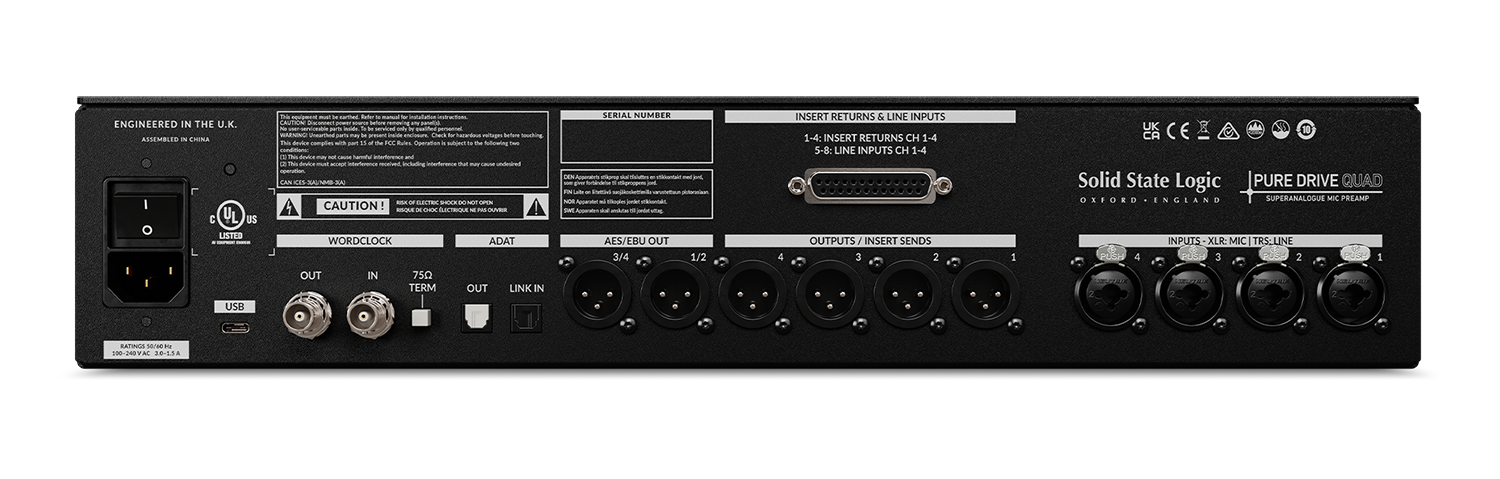 Ssl Puredrive Quad - Vorverstärker - Variation 3