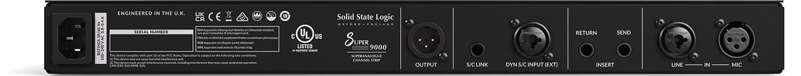 Ssl Super 9000 - Equalizer / channel strip - Variation 3