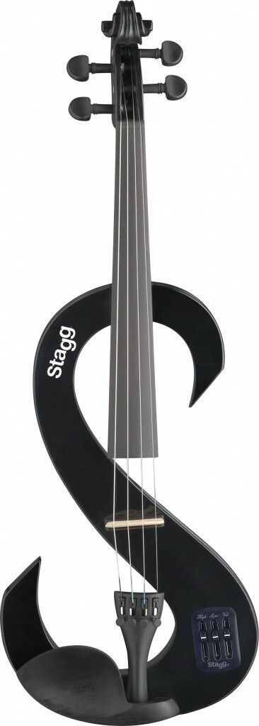 Stagg Evn 4/4 Bk - Elektrische Violine - Main picture