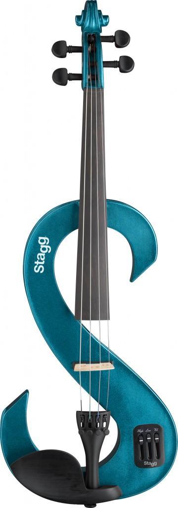Elektrische violine Stagg EVN 4/4 MBL