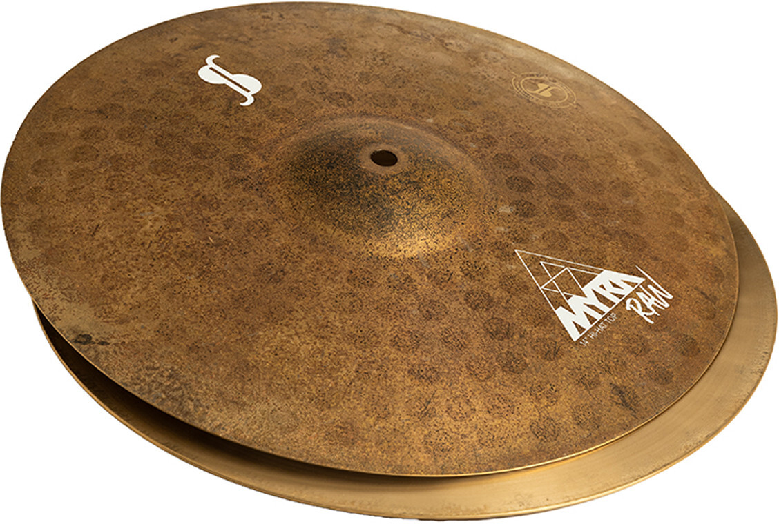Stagg Myra Raw Rock Hi Hat - 14 Pouces - HiHat/Charleston Becken - Main picture