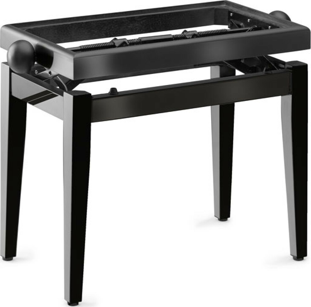 Stagg Pb 45 Banquette Piano Gloss Black - Klavierbänke - Main picture