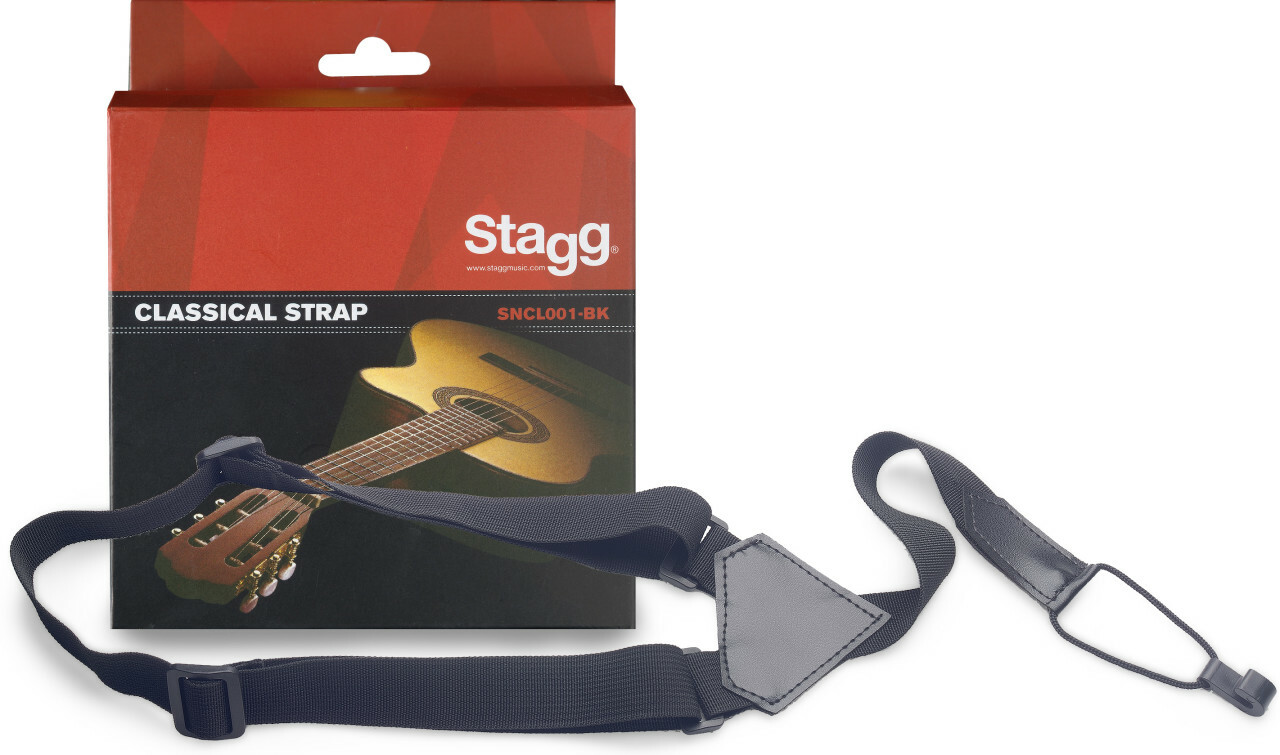 Stagg Sangle Nylon Sncl001-bk - Zubehör für Sonstige Saiteninstrumente - Main picture