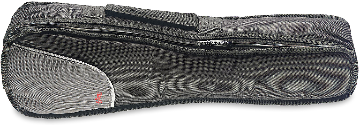 Stagg Stb-10 Ukc Ukulele Concert - Black & Grey - Ukuleletasche - Main picture