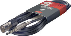Kabel Stagg SAC3PXM Deluxe Jack/xlr - 3m
