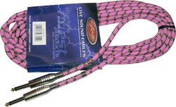 Kabel Stagg SGC6VT Tweed Pink Jack/Jack - 6m