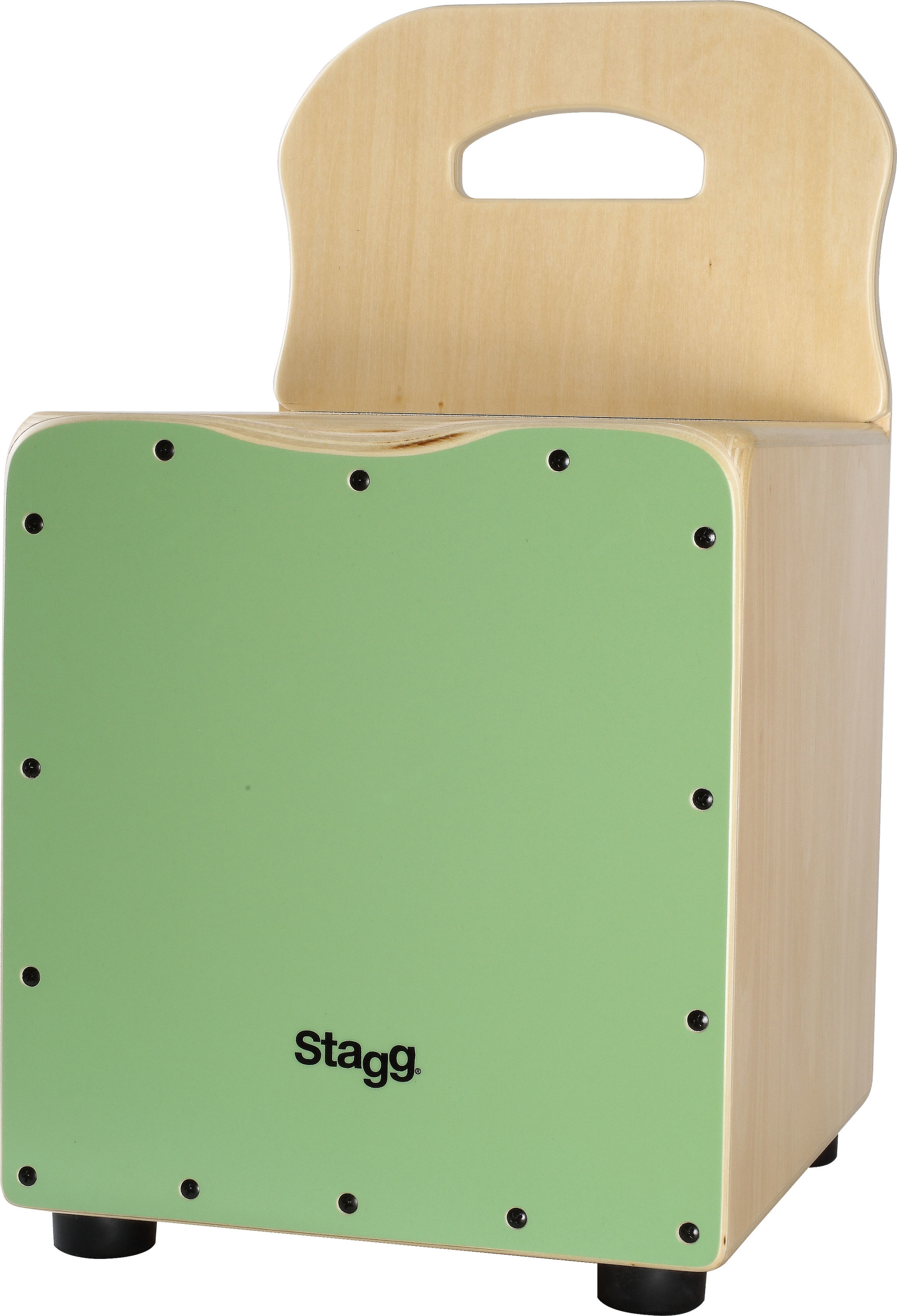 Stagg Easygo Cajon Enfant Vert - Schlagzeug schlagen - Variation 1