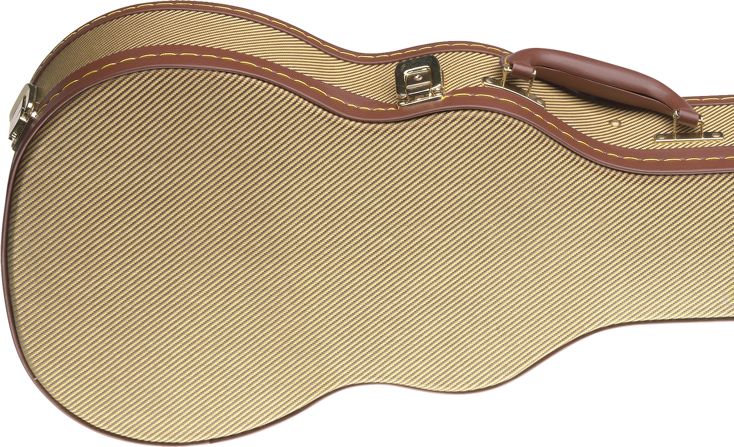 Stagg Ukulele Soprano 21 Deluxe Vintage En Forme Gold Tweed 54x16x6cm - Ukuleletasche - Variation 1