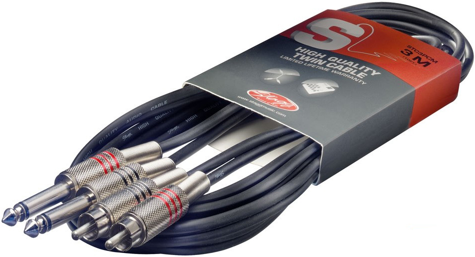 Stagg Stc060pcm 2rca Vers 2 Rca 60cm - Kabel - Variation 1