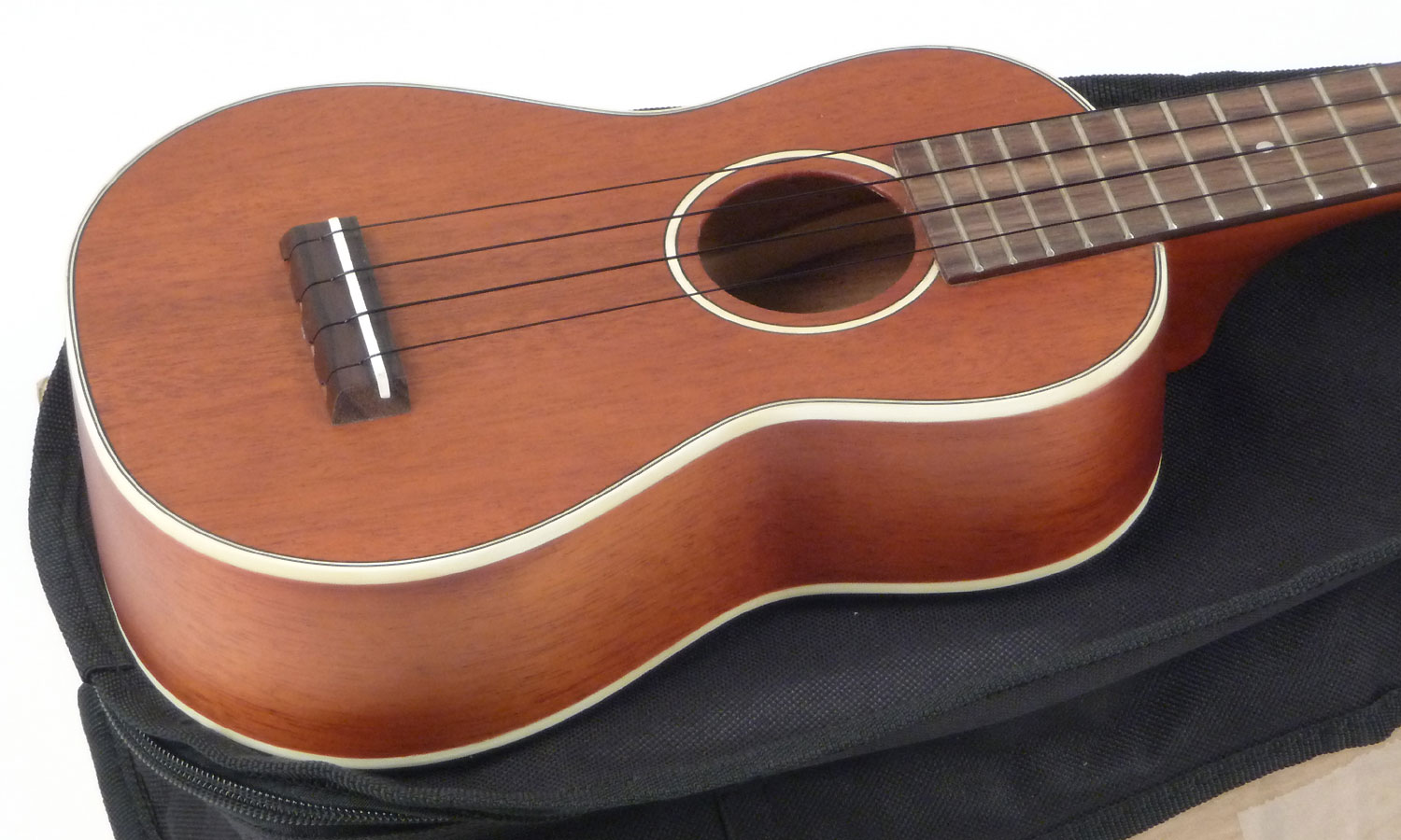 Stagg Us80-s Soprano Tout Acajou Rw +housse - Natural Satin - Ukulele - Variation 3