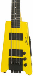 E-reisebass Steinberger XT-2 Standard Bass +Bag - Hot rod yellow