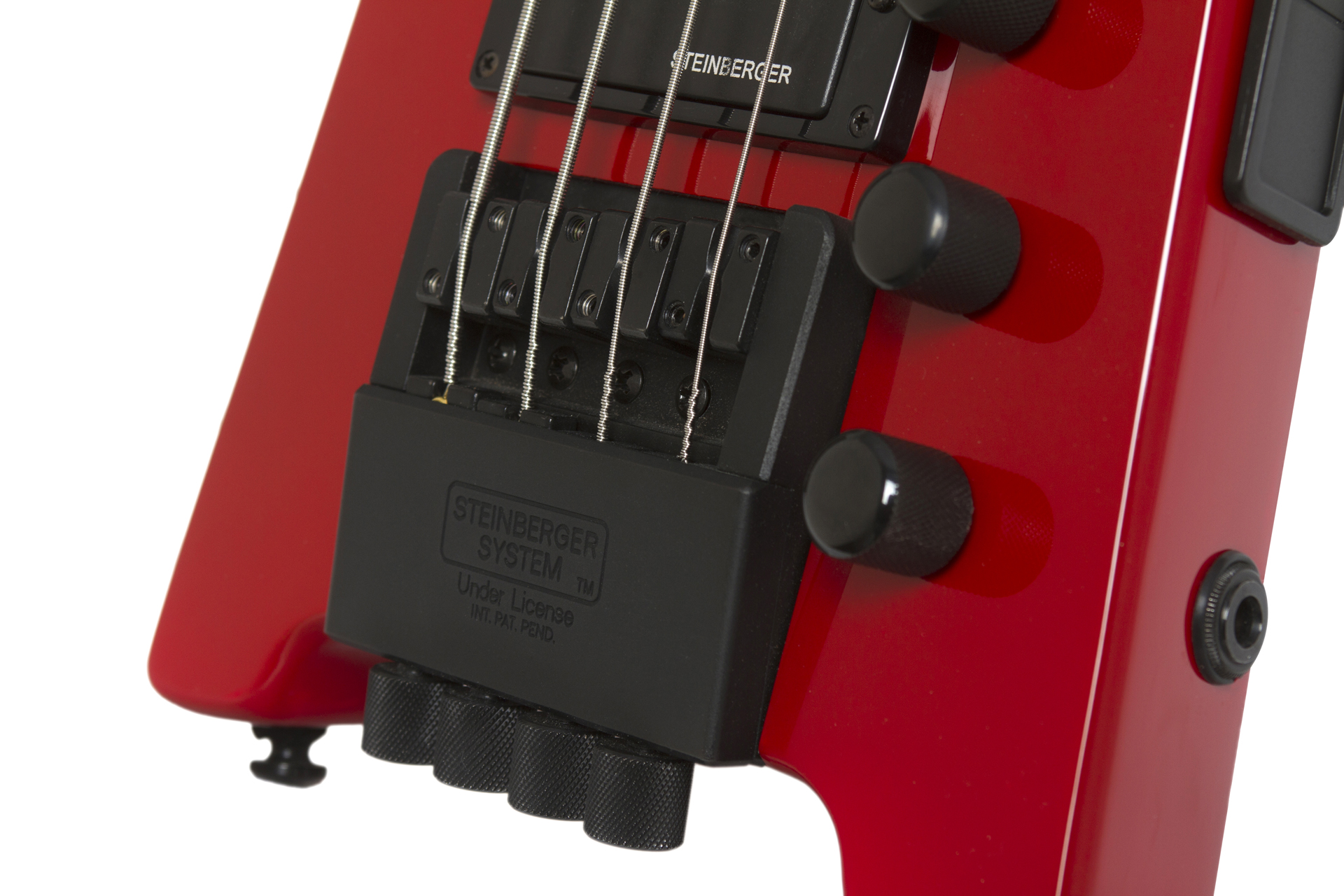 Steinberger Xt-2 Standard Bass Rw +housse - Hot Rod Red - E-Reisebass - Variation 1