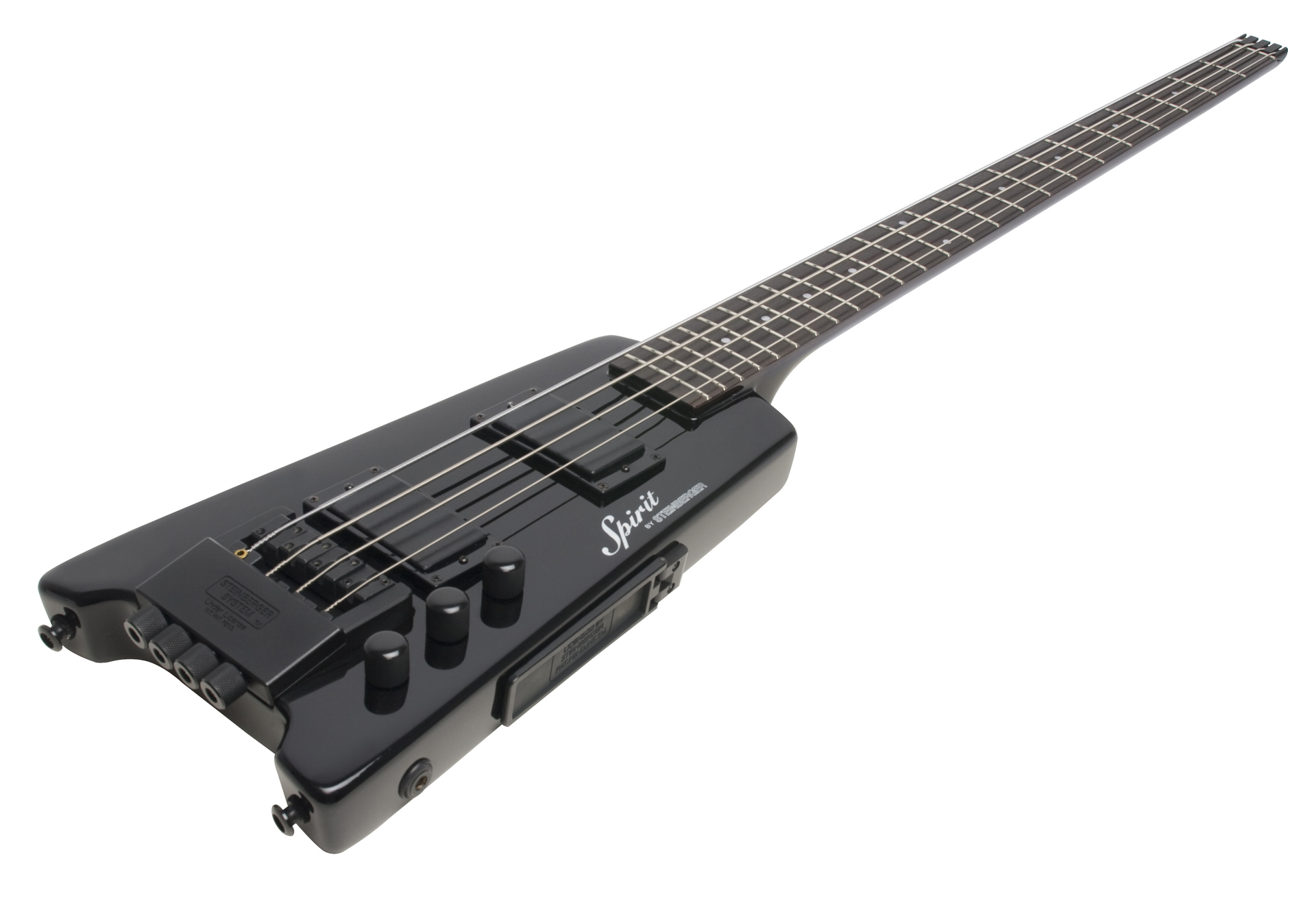 Steinberger Xt-2 Standard Bass Hh Rw +housse - Black - E-Reisebass - Variation 3