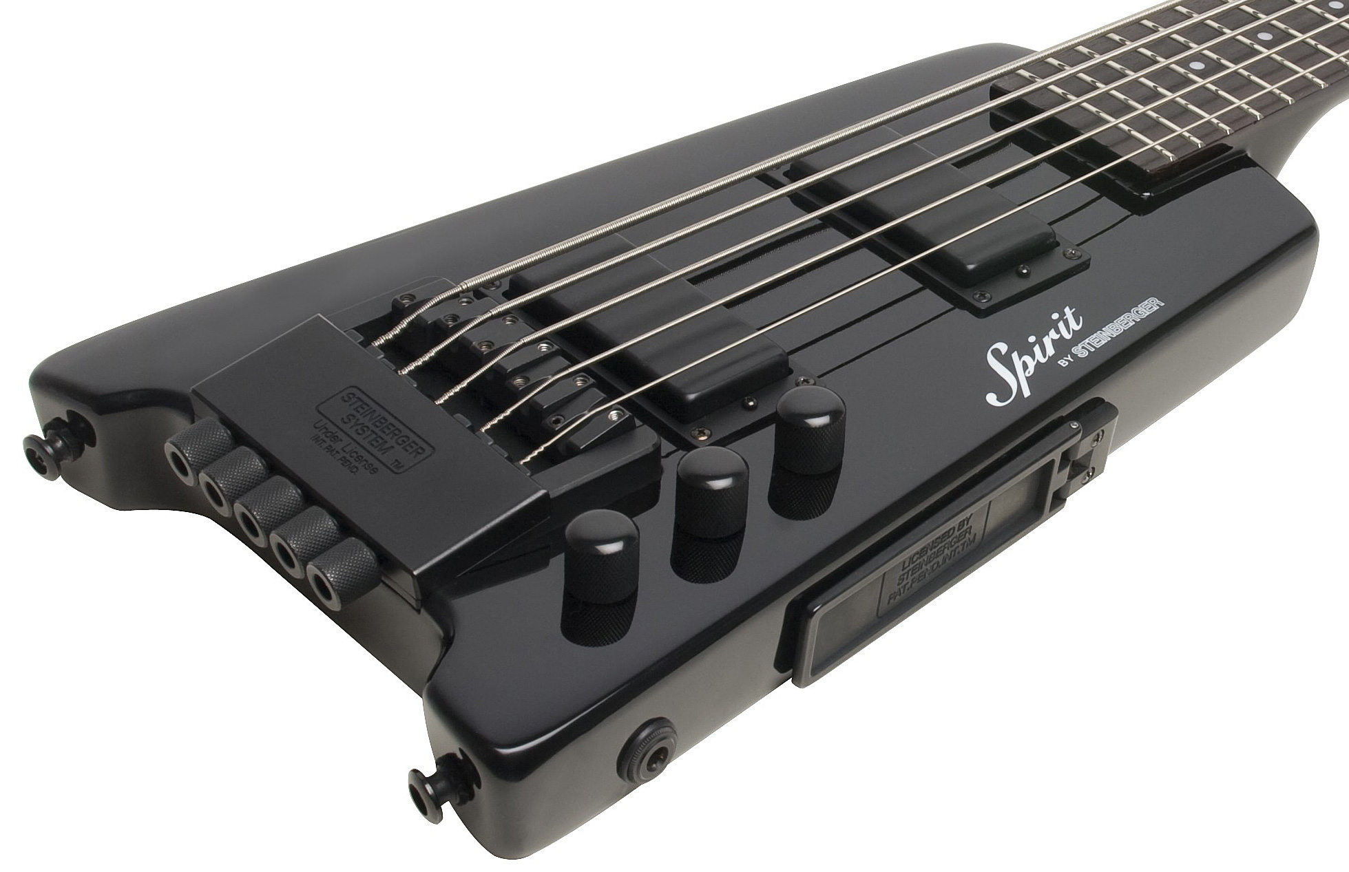 Steinberger Xt-25 Standard Bass Outfit 5c Rw +housse - Black - E-Reisebass - Variation 3