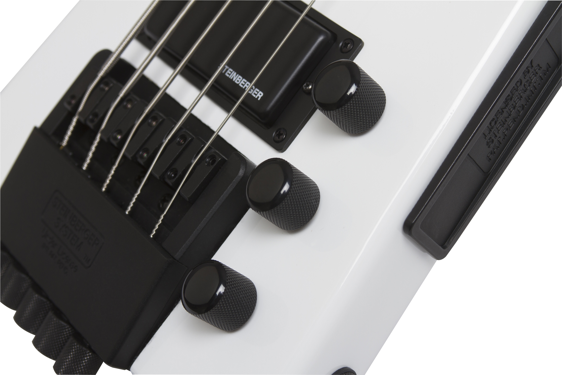 Steinberger Xt-25 Standard Bass Outfit 5c Rw +housse - White - Solidbody E-bass - Variation 3
