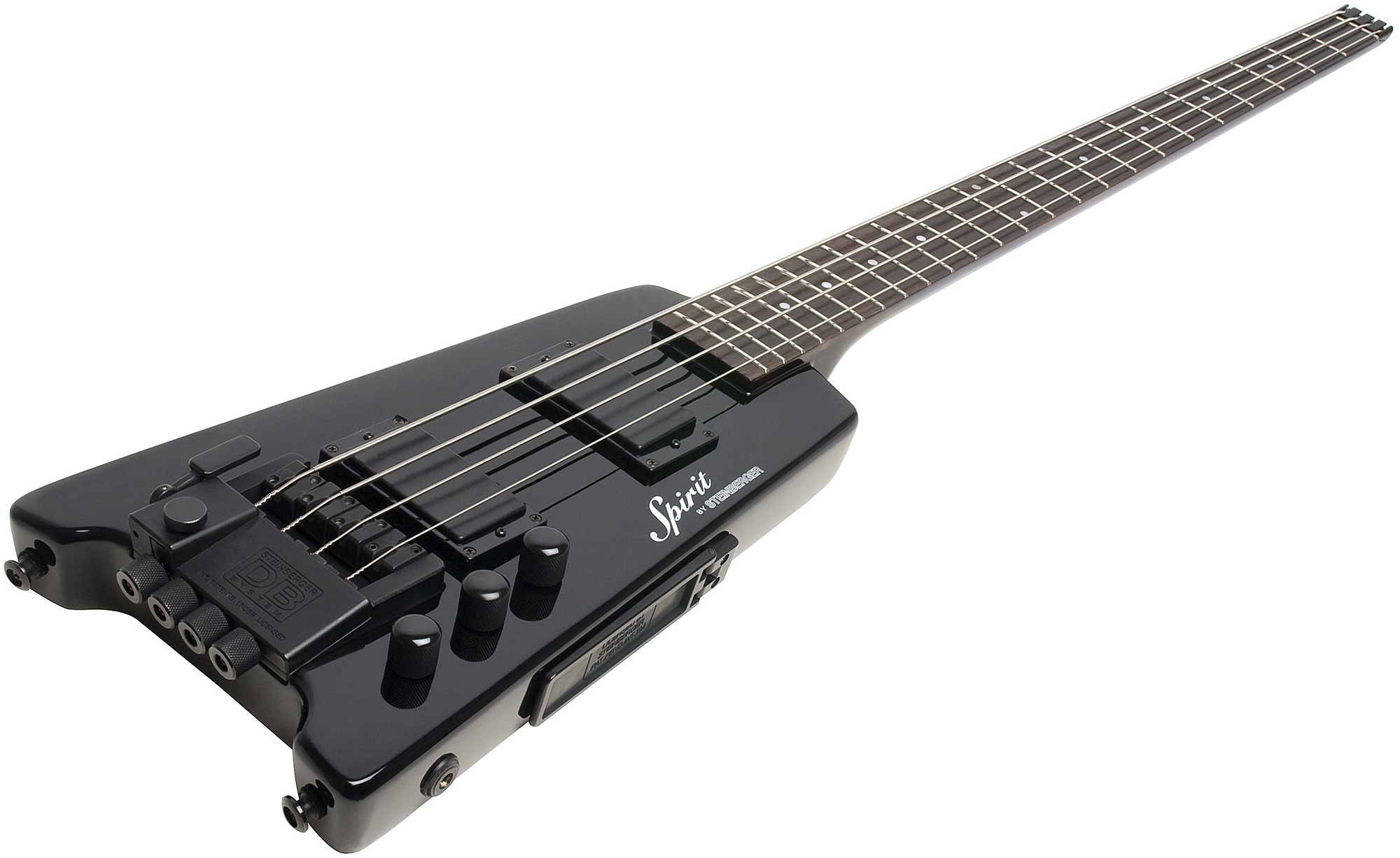 Steinberger Xt-2db Spirit Db Tuner - Black - E-Reisebass - Variation 1