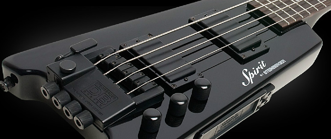 Steinberger Xt-2db Spirit Db Tuner - Black - E-Reisebass - Variation 2