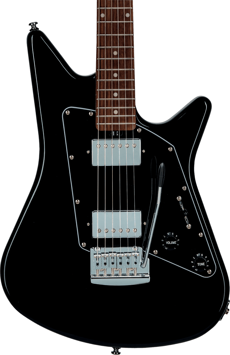 Sterling By Musicman Albert Lee Al40 - Black - E-Gitarre in Str-Form - Variation 1