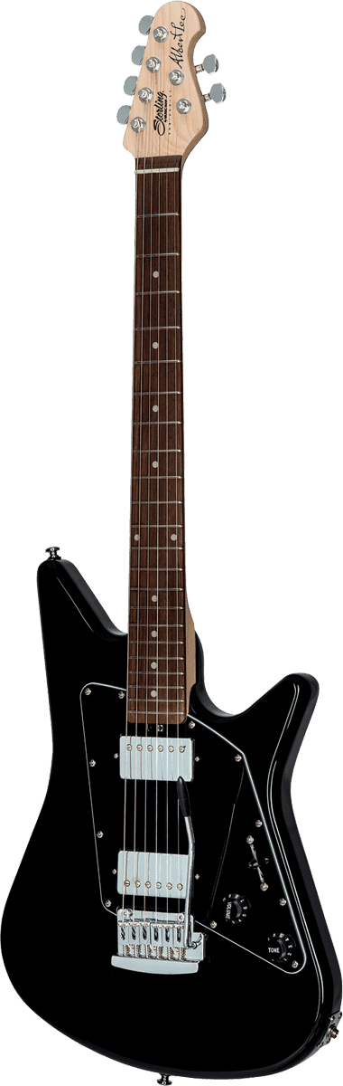 Sterling By Musicman Albert Lee Al40 - Black - E-Gitarre in Str-Form - Variation 2