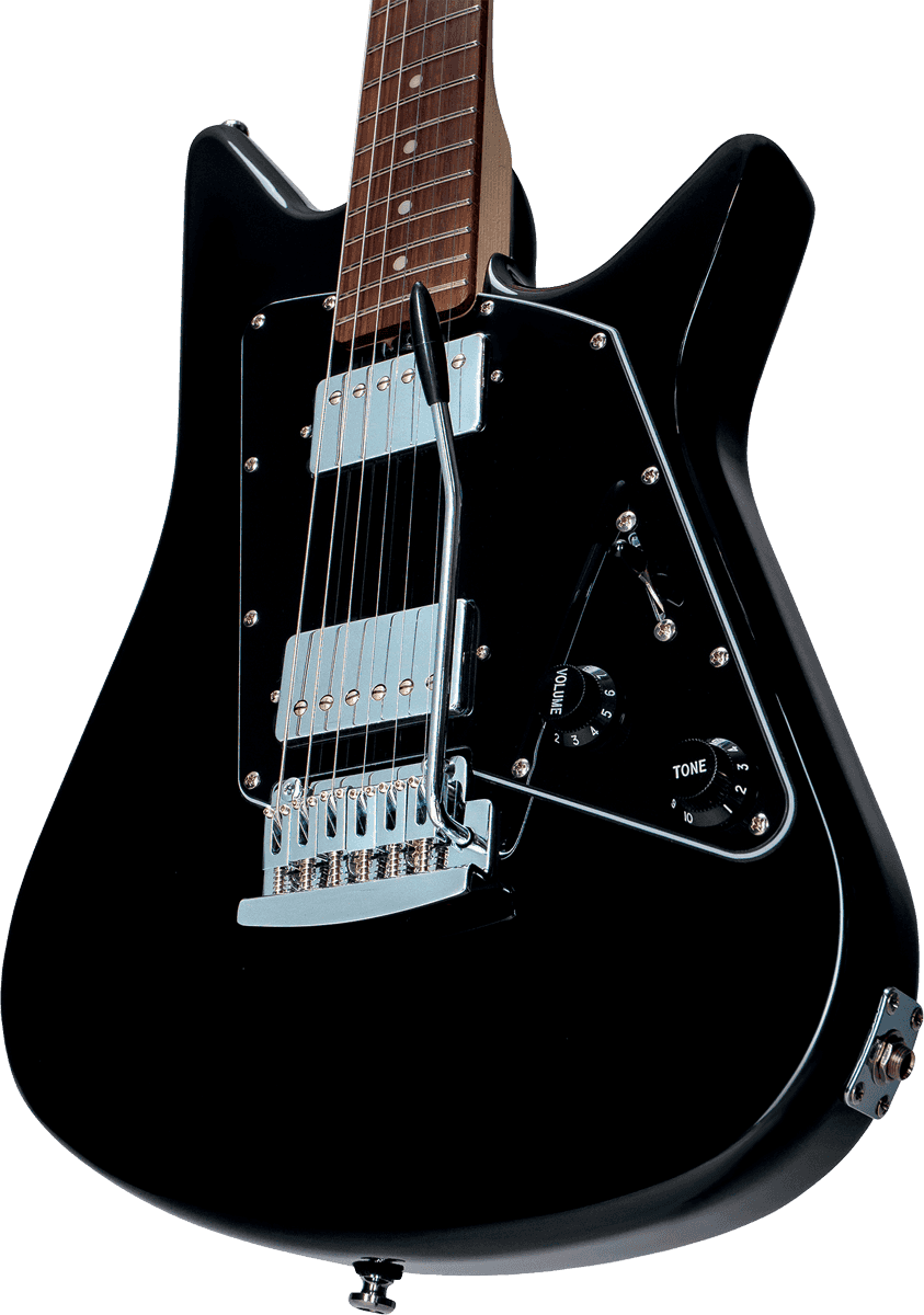 Sterling By Musicman Albert Lee Al40 - Black - E-Gitarre in Str-Form - Variation 3