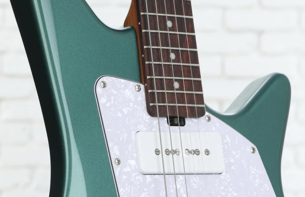 Sterling By Musicman Albert Lee P90 Al40p Signature 2p90 Trem Rw - Sherwood Green - Signature-E-Gitarre - Variation 1