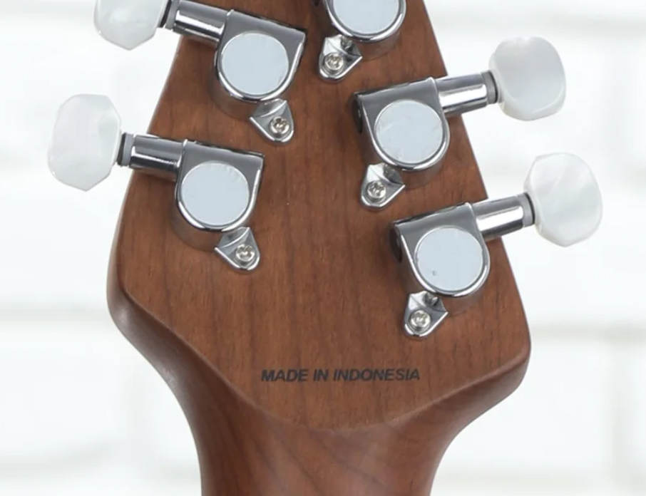 Sterling By Musicman Albert Lee P90 Al40p Signature 2p90 Trem Rw - Sherwood Green - Signature-E-Gitarre - Variation 4