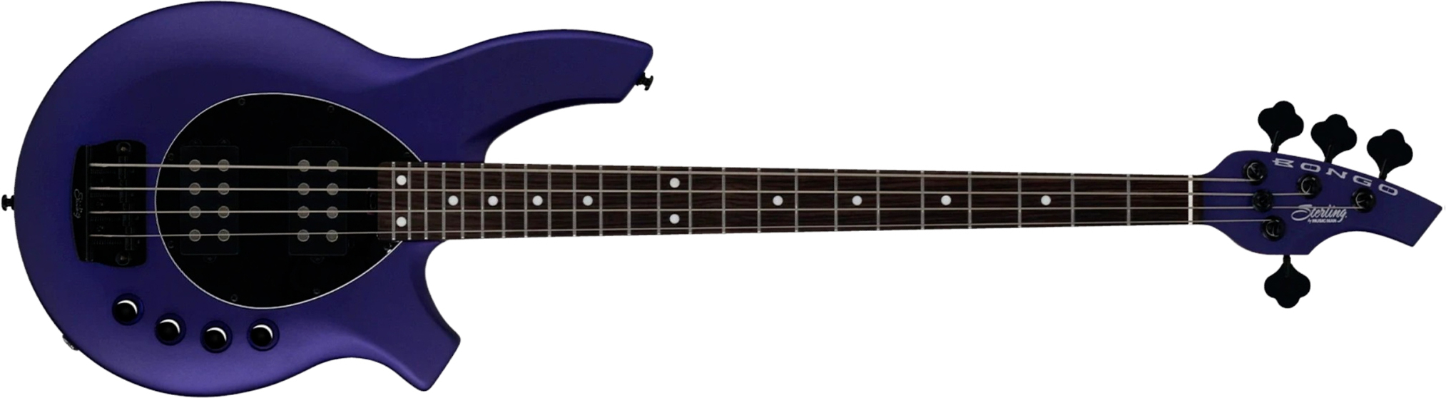 Sterling By Musicman Bongo Rw - Firemist Purple Satin - Solidbody E-bass - Main picture