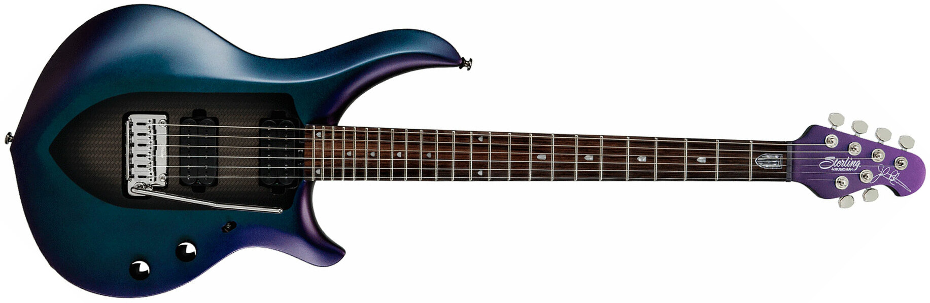 Sterling By Musicman John Petrucci Majesty Maj100 Signature Hh Trem Rw - Arctic Dream - E-Gitarre in Str-Form - Main picture