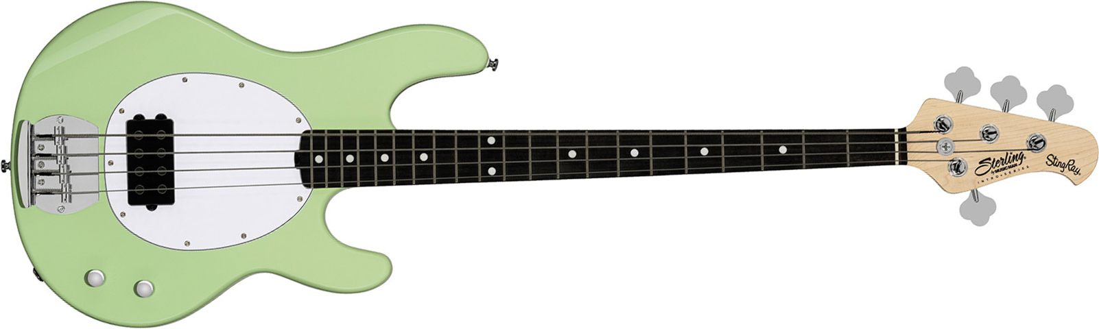 Sterling By Musicman Stingray Ray2 Intro 1h Ama - Misty Green - Solidbody E-bass - Main picture