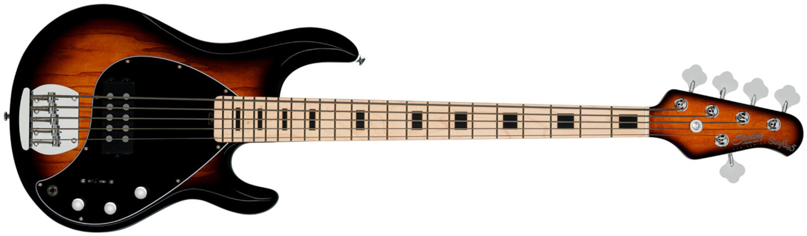 Sterling By Musicman Stingray4 5-cordes 1h Mn - Vintage Sunburst - Solidbody E-bass - Main picture