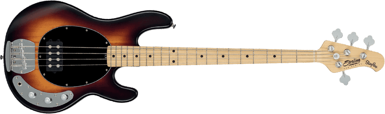 Sterling By Musicman Sub Ray4 (mn) - Vintage Sunburst Satin - Solidbody E-bass - Main picture