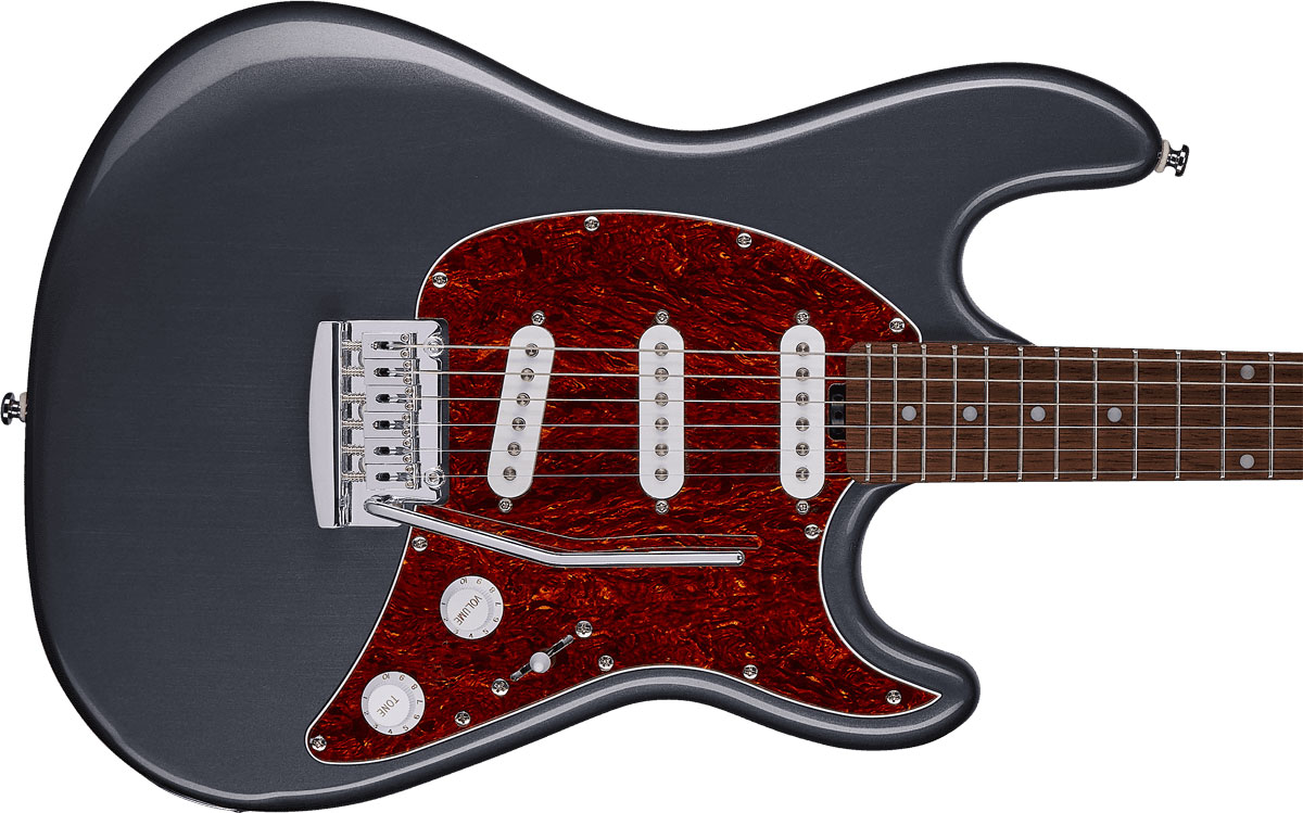 Sterling By Musicman Cutlass Ct30sss 3s Trem Rw - Charcoal Frost - E-Gitarre in Str-Form - Variation 2