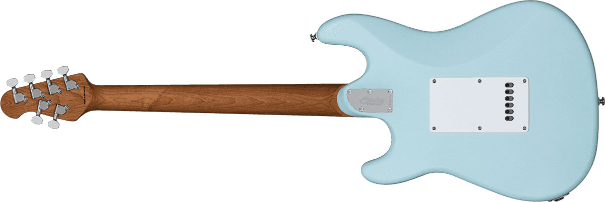 Sterling By Musicman Cutlass Ct50hss Trem Mn - Daphne Blue Satin - E-Gitarre in Str-Form - Variation 1