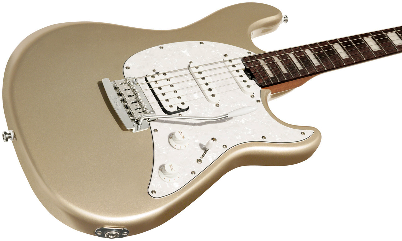Sterling By Musicman Cutlass Plus Ct50xhss Hss Trem Rw - Cashmere - E-Gitarre in Str-Form - Variation 2
