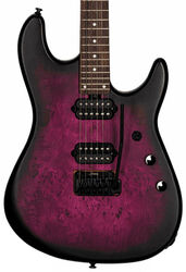 E-gitarre in str-form Sterling by musicman Jason Richardson6 Cutlass - Cosmic purple burst satin