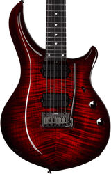 E-gitarre aus metall Sterling by musicman John Petrucci Majesty MAJ200XFM - Royal red