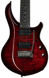7-saitige e-gitarre Sterling by musicman John Petrucci Majesty MAJ270XFM - Royal red
