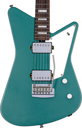 Retro-rock-e-gitarre Sterling by musicman Mariposa - Dorado green