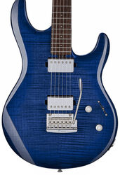 E-gitarre in str-form Sterling by musicman Steve Lukather Luke LK100 - Blueberry burst