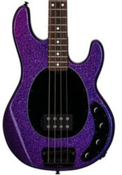 Solidbody e-bass Sterling by musicman Stingray Ray34 (MN) - Purple sparkle