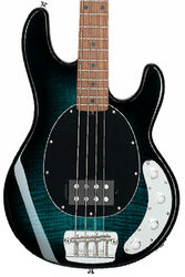 Solidbody e-bass Sterling by musicman Stingray Ray34FM (MN) - teal