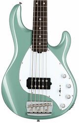 Solidbody e-bass Sterling by musicman Stingray 5 Ray35 5-String (RW) - Dorado green