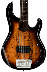 Solidbody e-bass Sterling by musicman Stingray Ray35SM 5-String (RW) - 3 tone sunburst