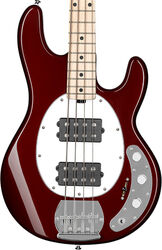 Solidbody e-bass Sterling by musicman Stingray Ray4HH (MN) - Candy apple red